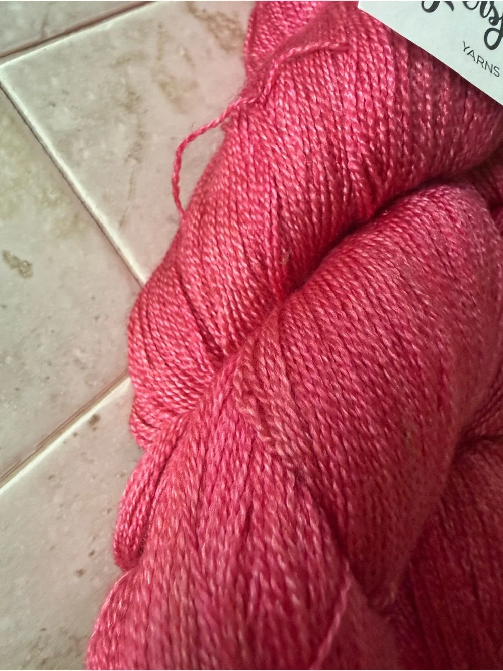 Fyberspates Luxury Yarn - Two Strawberry Pink Hanks